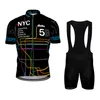 Cykling Jersey Set Män Komplett Bike Suit Cyclist Outfit Andas cykelkläder Fietskleding Heren