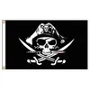 Anpassad 3x5 Deadmens Bröst Piratflagga 3x5ft, hängande national 100% polyester tyg, reklamflygning, gratis frakt