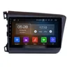 10.1インチAndroid GPS Navi Car Video Stereo for 2012 Honda Civic with Bluetooth Carplayサポート3G WiFi DAB OBD2 SWC