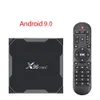 4 جيجابايت 64 جيجابايت x96 ماكس + أندرويد 9.0 تلفزيون مربع الذكية AMLOGIC S905X3 4K 2.4G5G WIFI مشغل الوسائط تعيين أعلى مربع