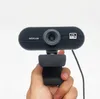 Webkamera HD 2K Ultra-Clear Computer Camera USB Driver-Free Live Camera 4MP 2MP Inbyggd mikrofon med integritetsskyddskåpa