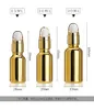 30ml Gold Electroplated 15ml UV Dropper Glass Bottle 20ml Essential Oil Bottle Separately Filled Oils Blending Bottles