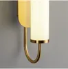 Lâmpadas de parede de cabeceira Nordic Modern Bathroom Luzes Luminárias de luxo fundo Sala TV Simples Decor Wall Light Corredor Quarto