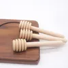 Wooden Honey Stick 8cm 10cm Mini Wood Honey Dipper Stirrer Baking Kitchen Accessories Wedding Party HHA15709964252