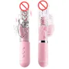 Kanin Vibrator Dildo G-Spot Multi Speed ​​Massager USB Uppladdningsbar Vattentät Vibrator Sexleksaker för Kvinna J1703