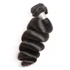 Cheveux humains brésiliens doubles trames vague lâche 4 paquets péruviens extensions de cheveux vierges couleur naturelle