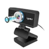 HXSJ S90 Webcam HD 1080P Webkameras drehbar mit Mikrofon High-End-Videokamera für Computer, Online-Meeting, Unterricht, Gaming