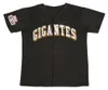 Gigantes De Carolina Puerto Rican Winter Ball Jersey 100% Ed Camisas de beisebol personalizadas Qualquer nome Qualquer número S-xxxl