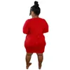 Plus Size Vrouwen Jurken 3XL 4XL 5XL Solid Lange Mouw Bandage Een Stuk Jurken Casual Dagelijkse Jurk Boven Knees223I