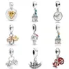 Ny 100% 925 Sterling Silver Charm 767774 791169_E002 797852CZ 798114SSP 798106CZ 791143CZ 797632ENMX