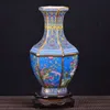 Vaso di fiori decorativo antico vaso di porcellana cinese reale per vaso di decorazione di nozze Regalo di Natale in porcellana di Jingdezhen1231W