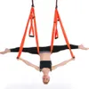 6 set Anti Gravity Aerial Yoga Hammock Set Multifunktion Yoga Belt Flying Swing Set med Daisy Chain