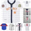 デトロイトスターズネグロリーグ1995 Juan Samuel 2014 Joe Nathan 1995 Joe Boever 1995 Jeff Jones Shane greeneİanKinsle Baseball Jersey