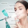 Bärbar syreinfusion NAO Spray Mist Gun Oxygen Insprutning Jet Skin Peeling Facial Machine DHL FedEx Snabb leverans