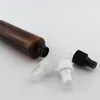 30pcs 200ml空のプラスチックスプレー香水ボトルペット旅行ボトルミスト噴霧器パーソナルケア化粧品コンテナスプレーポンプ221V