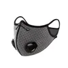 Outdoor riding mask with breathing valve dust-proof running warm bicycle mask safety sports mask activated carbon filter element
