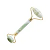 Rouleau de visage vert clair en pierre de Jade naturelle personnalisée, outils de soins de beauté, rouleau de Massage pour les yeux avec boîte 5262403