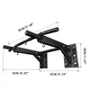 Horizontale staven Multifunctionele Wall Mount Pull Up Bar Dip Station Kin Indoor Fitnessapparatuur voor Thuis Gym Heavy Duty