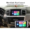 Lecteur DVD de voiture à écran tactile Android 13 7,0 pouces pour Mercedes-Benz ML W166 GL X166 2013-2015 navigation mutimediea Gps radio stéréo support DAB en option