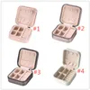 Tragbare Schmuck Aufbewahrungsbox Dame Mädchen Schmuck Box Organizer Mini Reise Schmuck Lagerung Fall Für Halskette Ohrringe Ringe3998839