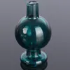 Tappi a bolla personalizzati all'ingrosso 25mmOD Tappi in carb per tubo di bong per acqua in vetro con chiodi al quarzo Flat Top