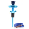 최신 다채로운 휴대용 혁신적인 디자인 이동식 필터 물 담뱃대 시샤 흡연 호스 액세서리 맞춤 물 병 높은 품질 DHL
