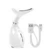 Portable Home Use RF Machine V Shape Facial Massager For Face Slimming Double Chin Removal With Vibration RF Equipment