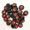 Cute cat pad Silicone Analog Controller Joystick cover Thumb Stick Grip Cap for P2 P3 Xbox 360 Xbox One gamepad cover replacement