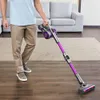 Jimmy JV85 Pro Cordless Vacuum 200Aw Starkaste Sug 70 minuter Kör Tid Flexibel metallrör LED Display Handheld dammsugare