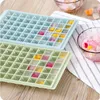 DIY Kreative 96 Grids Kleine Eiswürfelform Quadratische Form Silikon Eiswürfelschale Obst Eiswürfelbereiter Bar Zubehör LX3392