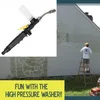 Waterstraal met Nozzle Auto Hogedruk Power Waterpistool Watering Spray Sprinklerslang Wand Nozzle Sproeier Pistol1285S