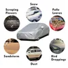 Universal Waterproof Full Car Cover Inomhus Utomhus Sun UV Protection Cover Damm regn Snö Is Skyddande för SEDAN S / M / L / XL / XXL1