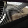 1 stück DIY 5010 cm 5D Carbon Faser Vinyl Aufkleber Hohe Qualität Schwarz Auto Aufkleber Für Auto Dekoration Zubehör 7795640