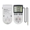 Livraison gratuite Thermostat multifonctions Contrôleur de température numérique Prise de courant avec minuterie Interrupteur Capteur Sonde Chauffage Refroidissement 16A 220V