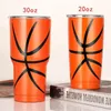 30 once di tazze isolanti da baseball boccette aspirali thermos in acciaio inossidabile thermos tazza di baseball creativa tazza di auto da baseball tazza tazza IIA465560605