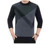 Sweater Mens Winter Thick Warm Cashmere Turtleneck Men Knitted Plaid Sweaters Slim Fit Pullover Pull Homme Classic Wool Knitwear