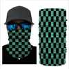 Máscaras listrado cara da manta 3D Bandanas Digital Magia da cabeça de impressão Cachecóis Sunblock Sports Máscara Ciclismo Outdoor Neck Enrole Headband B7618