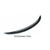 High quality Body Kits Car accessories Real Carbon fiber Lip spoiler For B M W 2 Series F22 4 Style bumper Rear wing
