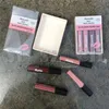 4 kolory SkyWorld Makijaż Nude Kolekcja Lip Gloss Ciecz Szminki Wodoodporne Nude Kolor Lipgloss Make Up Set 4PCS / Set