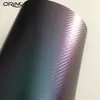 Azul para Fibra de Carbono Chameleon roxo vinil envoltório de rolo com ar-Release Tecnologia completa carro envolvimento Foil