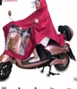 Motocicleta capa de chuva bicicleta elétrica impermeável capa de equitação poncho carro única bateria poncho dupla espessamento