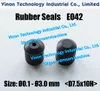 Rubberen afdichtingen E042 D7.5x10hmm (10 stks / zak) Ø0.1-Ø3.0mm voor s Odick K1C, SSG, Charmilles SH2 Kleine gat boor EDM Machine Seals Rubber voor K1C