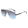 Square Rimless Sunglasses Men Lato nowe okulary przeciwsłoneczne Słońce Oszusze mody dla kobiet Uv400 Zonnebril EyeWear3024