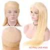 #613 Blonde Full Lace Human Hair Wigs 613 Blonde Lace Frontal Human Hair Wigs Brazilian Virgin Straight Hair Transparent Lace Frontal Wigs