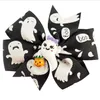 Americano Halloween bowknot mantilha de Crianças dos desenhos animados Acessórios Bat Stereo Clipe Acessórios de cabelo GD590