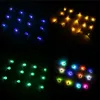 100 sztuk / partia Okrągły Ball Light RGB Flash Ball Lampa Latarnia Balon Lights Christmas Halloween Wedding Party Decoration