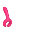 Mannelijke en vrouwelijke masturbatie Allinclusive Plastic 3 vork vibrator volwassen seksspeeltjes1586008