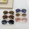 New TONIE designer sunglasses For Women Fashion Shiny Chip Plate Charm Frame LILOS Top Quality UV Protection Lens Mirror Come With Package