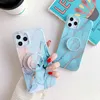 Individual Grip Holder Shockproof Hard Cover Phone Stand Marble Case for iPhone 12 mini 11 Pro XS Max XR X 7 8 Plus6505475