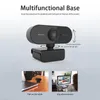 Webcams HD Webcam 1080p Cámara web PC USB PC con micrófono Auto Focus Full Fully For Laptop Desktop